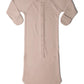 Organic Cotton Convertable Gown - Blush
