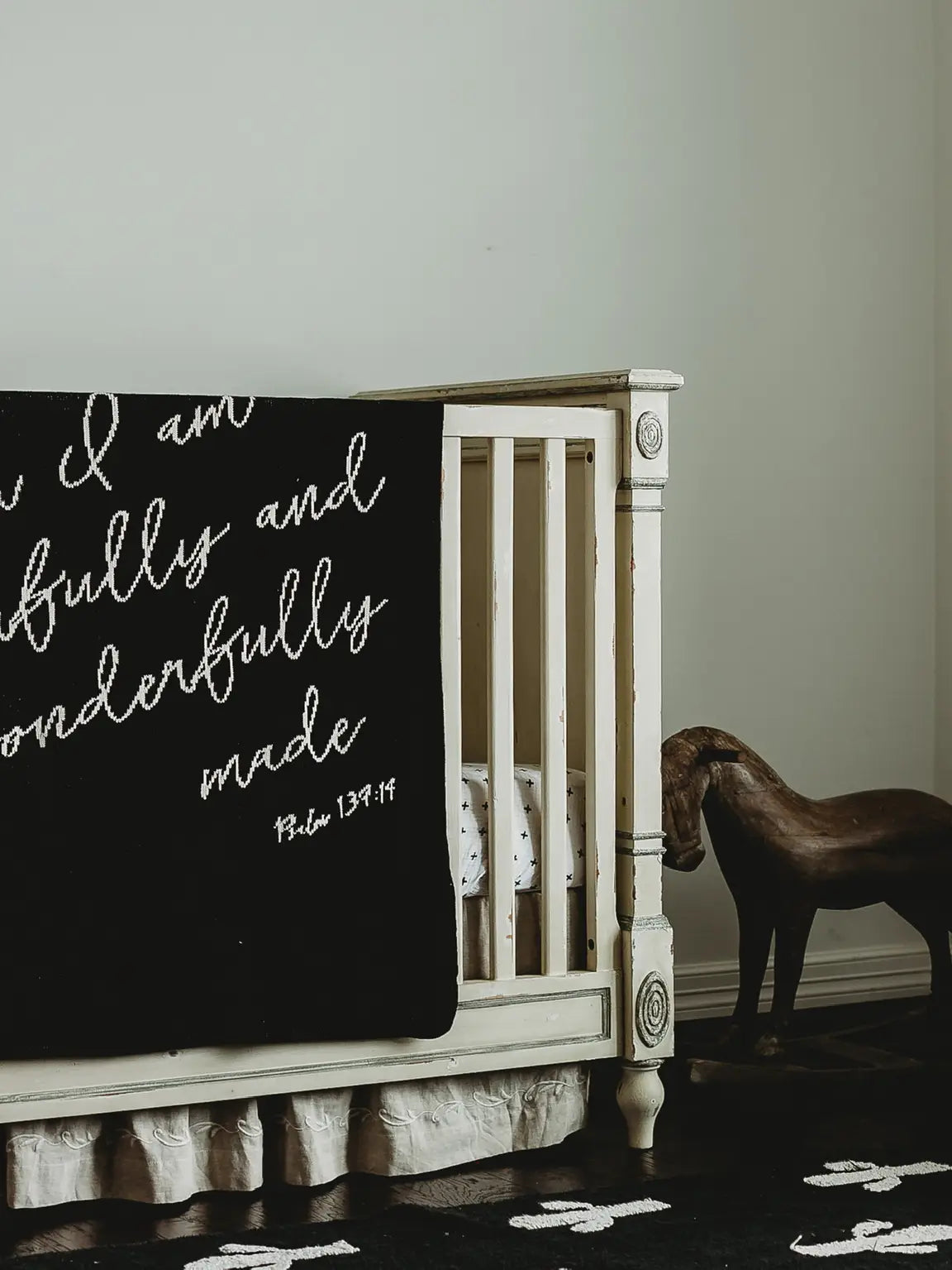 "Fearfully and Wonderfully Made" Throw Blanket