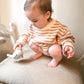 Organic Striped Knit Sweater Set