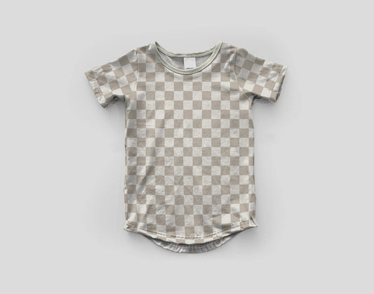 Coconut Check Tee