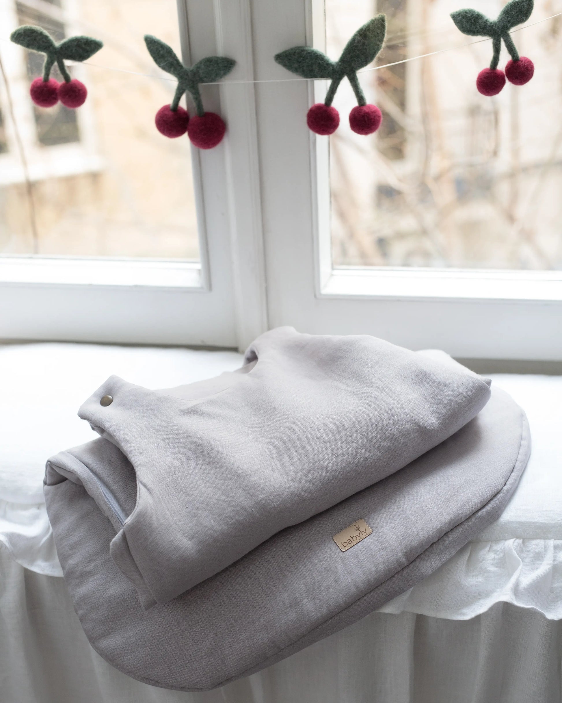 Linen baby sleeping discount bag