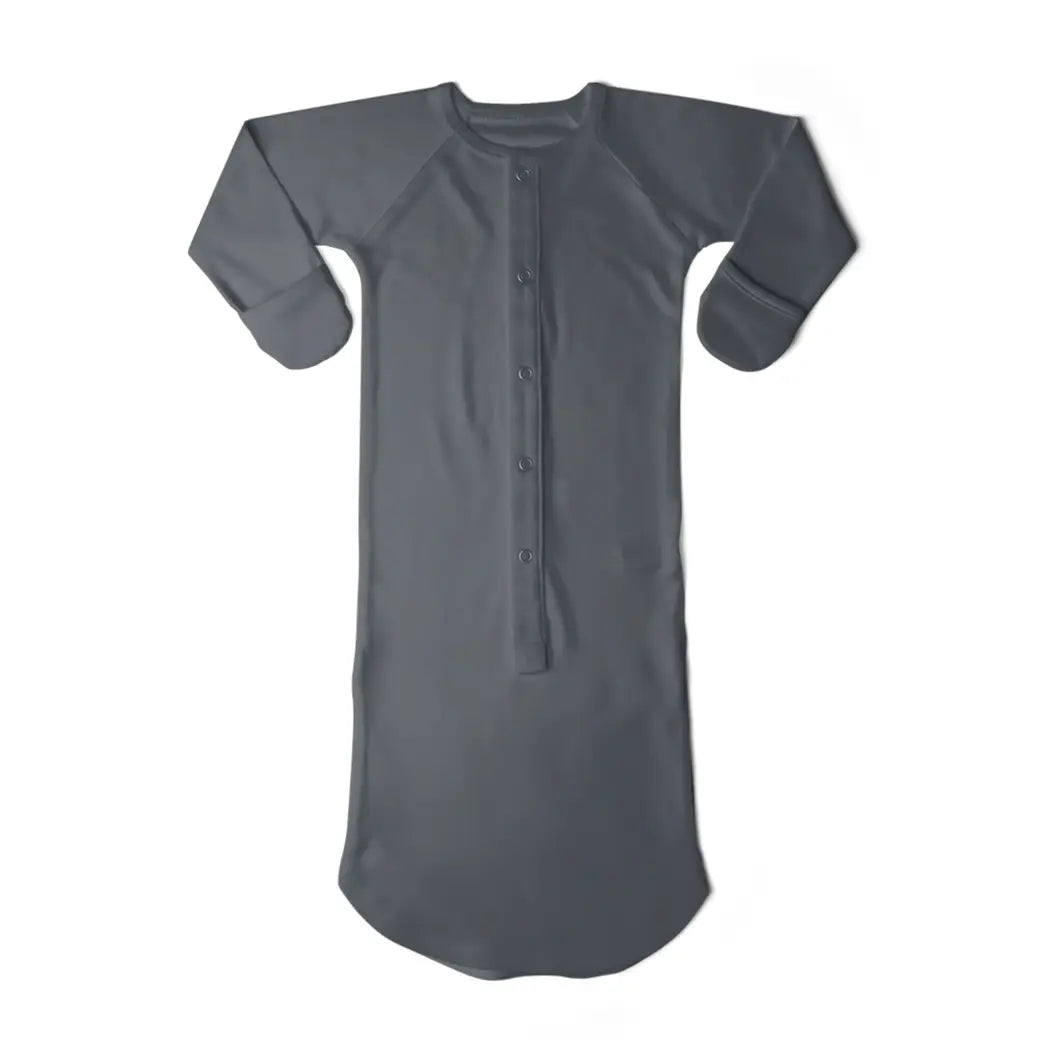 Organic Cotton Convertable Gown - Midnight